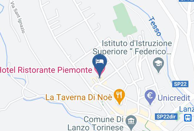 Turin - Hotel Ristorante Piemonte Maps