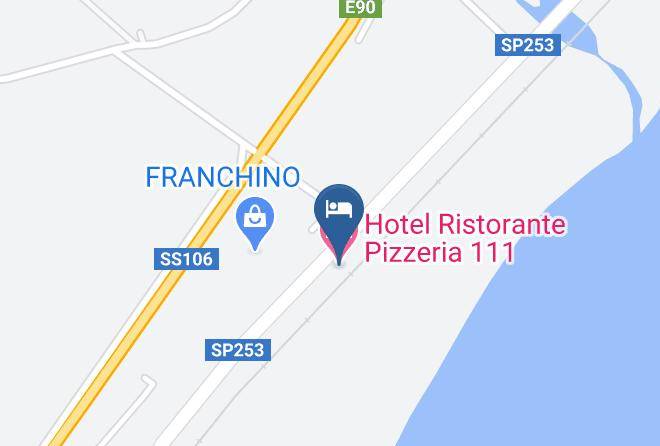 Cosenza - Hotel Ristorante Pizzeria 111 Maps