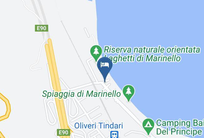 Messina - Hotel Ristorante Pizzeria Acquarius Maps