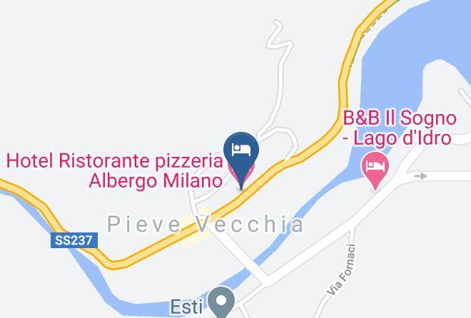 Brescia - Hotel Ristorante Pizzeria Albergo Milano Maps
