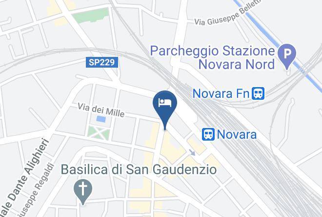 Novara - Hotel Ristorante Pizzeria Cavallo Bianco Maps