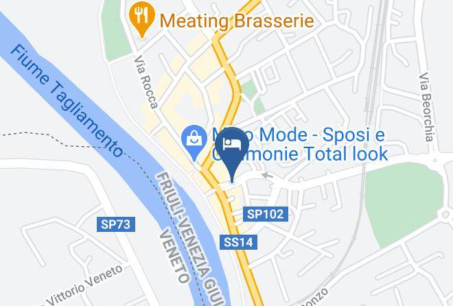 Udine - Hotel Ristorante Pizzeria Cigno Maps