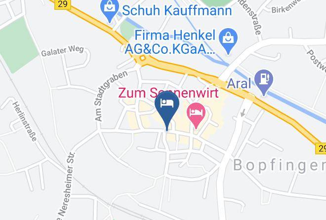 Hotel Ristorante Pizzeria Da Felice Bopfingen Map