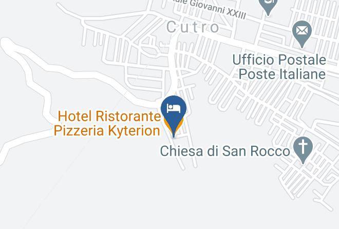 Crotone - Hotel Ristorante Pizzeria Kyterion Maps