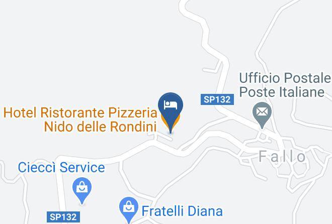 Chieti - Hotel Ristorante Pizzeria Nido Delle Rondini Maps