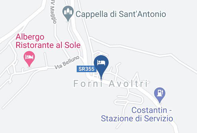 Udine - Hotel Ristorante Pizzeria Scarpone Maps