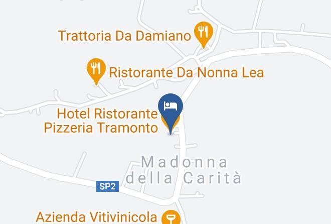 Hotel Ristorante Pizzeria Tramonto Map