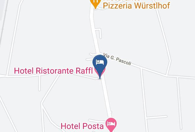 Bolzano - Hotel Ristorante Raffl Maps