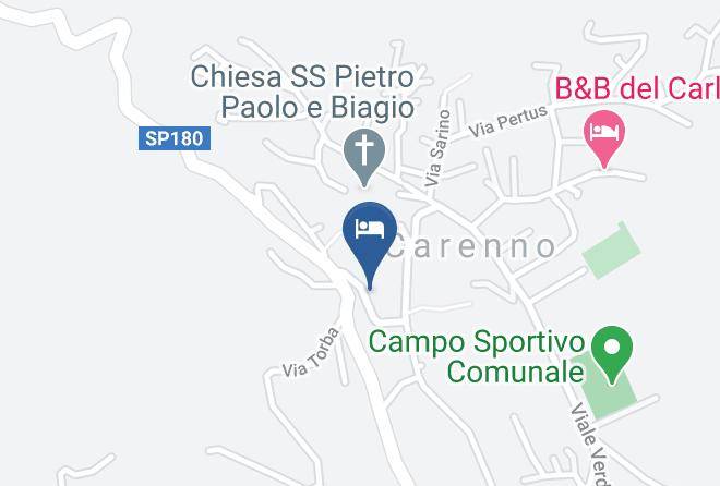 Lecco - Hotel Ristorante Rosa Maps
