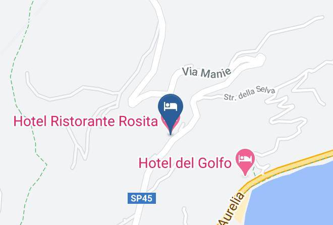 Savona - Hotel Ristorante Rosita Maps