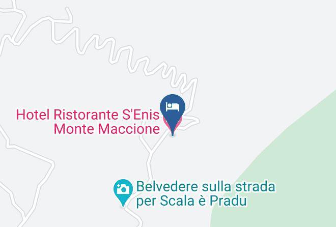 Nuoro - Hotel Ristorante S'enis Monte Maccione Maps