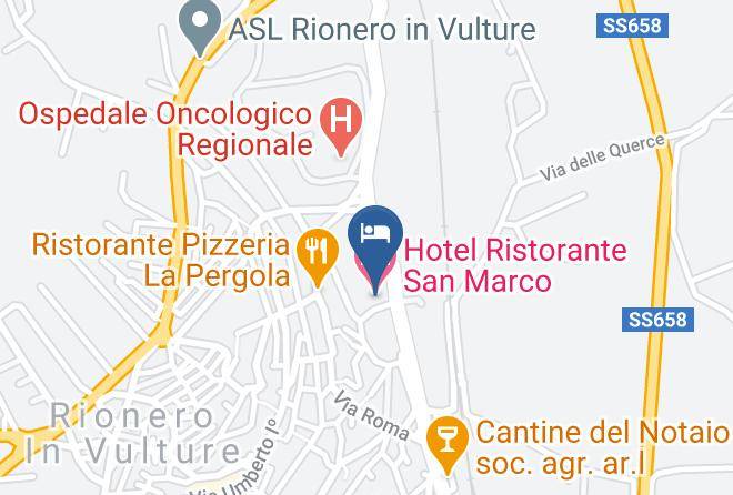 Potenza - Hotel Ristorante San Marco Maps