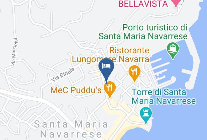 Nuoro - Hotel Ristorante Santa Maria Maps