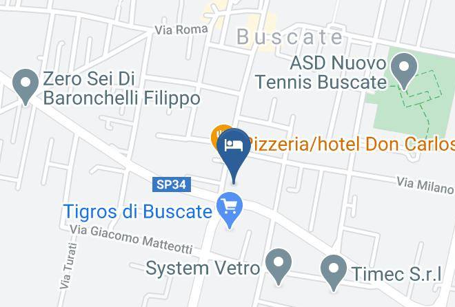 Milan - Hotel Ristorante Scia On Martin Maps