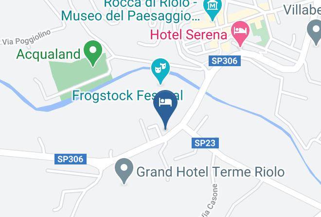 Hotel Ristorante Senio Map