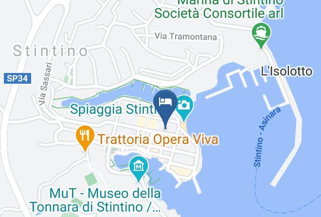 Hotel Ristorante Silvestrino Eden Stintino Map