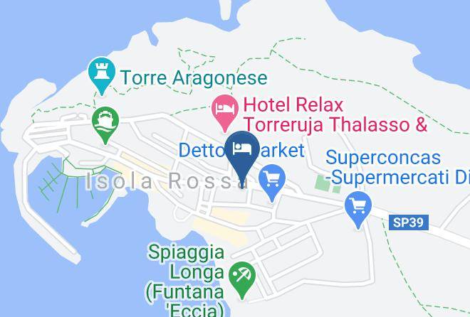 Sassari - Hotel Ristorante Smeraldo Maps