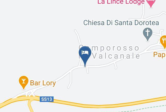 Udine - Hotel Ristorante Spartiacque Tarvisio Maps