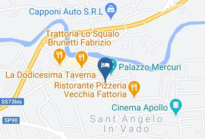 Pesaro And Urbino - Hotel Ristorante Taddeo E Federico Maps