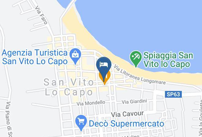 Trapani - Hotel Ristorante Tannure Maps