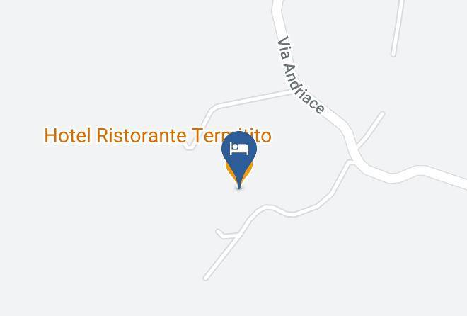 Hotel Ristorante Termitito Map