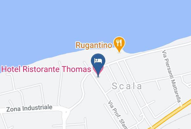 Messina - Hotel Ristorante Thomas Maps