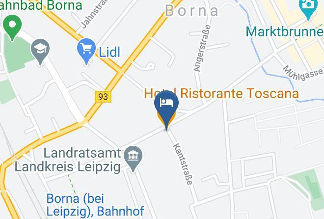 Leipzig - Hotel Ristorante Toscana Maps