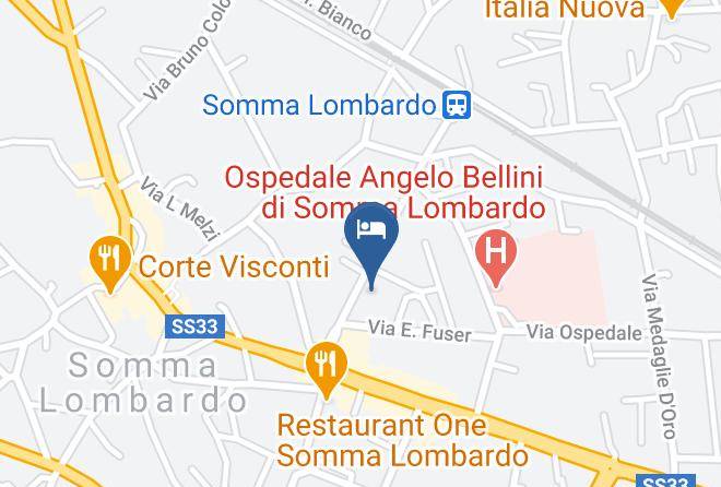 Varese - Hotel Ristorante Tre Leoni Maps