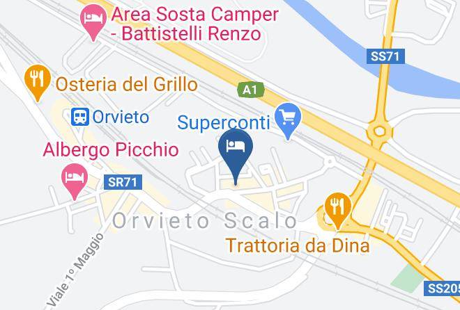 Terni - Hotel Ristorante Umbria Maps