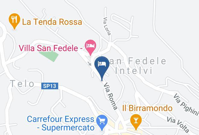 Como - Hotel Ristorante Valle Intelvi Maps