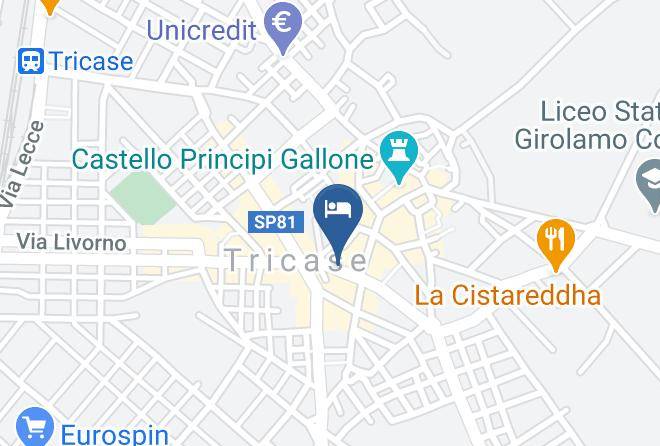 Lecce - Hotel Ristorante Vantaggiato Maps
