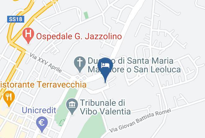 Vibo Valentia - Hotel Ristorante Vecchia Vibo Maps