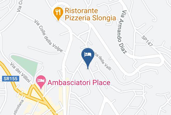 Frosinone - Hotel Ristorante Villa Medici Maps