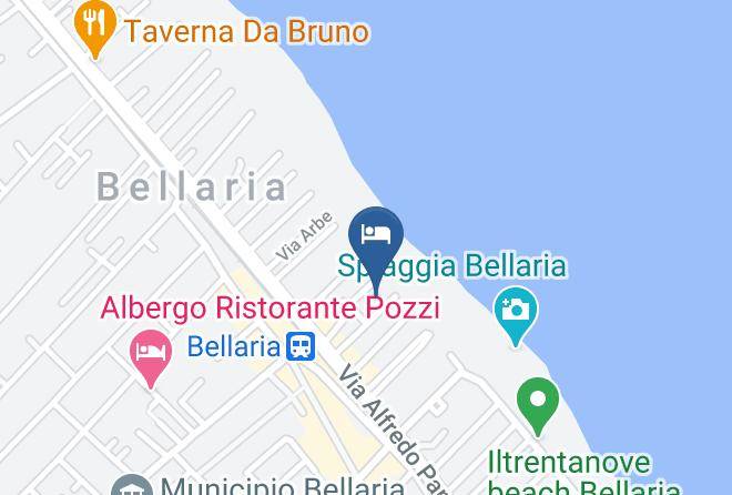 Rimini - Hotel Ristoro Maps