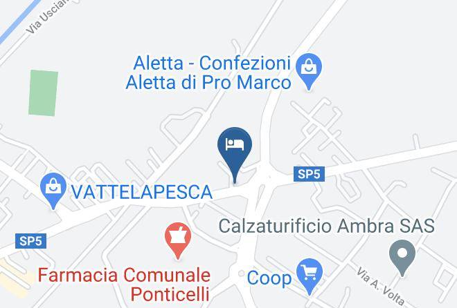Pisa - Hotel Risveglio Maps