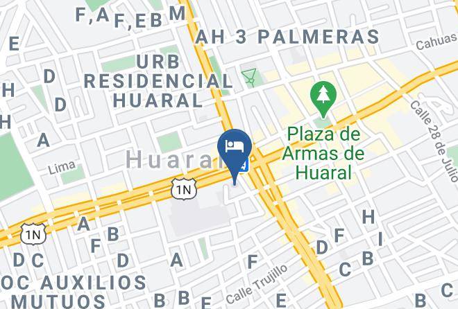 Huaral - Hotel Rita Maps