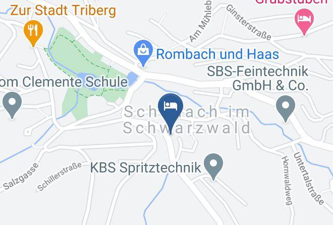 Schwarzwald Baar Kreis - Hotel Rita Maps