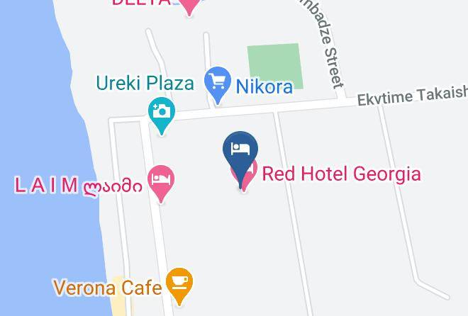 Georgia - Hotel Ritsa Maps