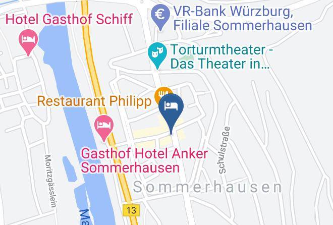 Wurzburg - Hotel & Restaurant Ritter Jorg Maps