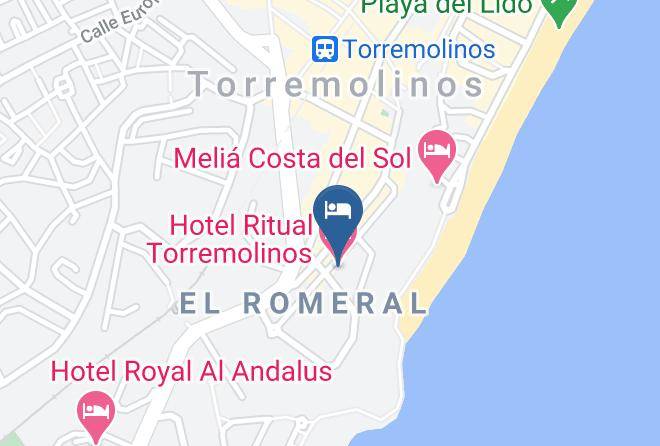 Hotel Ritual Torremolinos Map