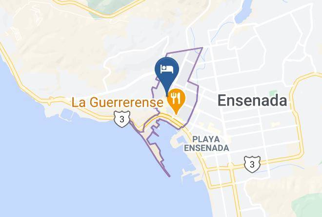 Ensenada - Hotel Ritz Maps