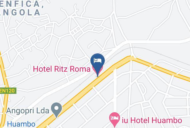 Huambo - Hotel Ritz Roma Maps