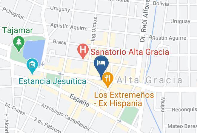 Santa Maria Department - Hotel Ritz Maps