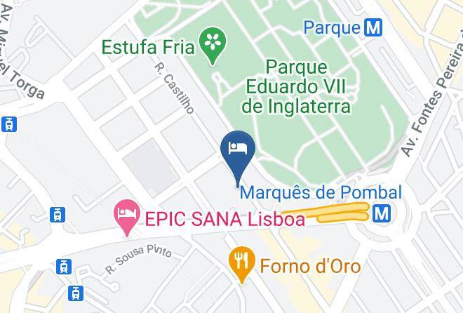 Lisbon - Four Seasons Hotel Ritz Lisbon Maps