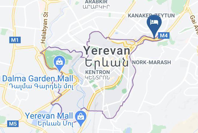 Yerevan - Hotel Ritzar Maps