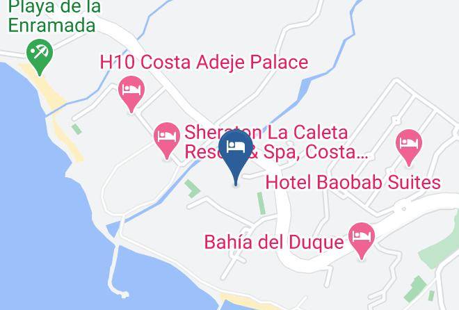 Santa Cruz De Tenerife - Hotel Riu Arecas Maps