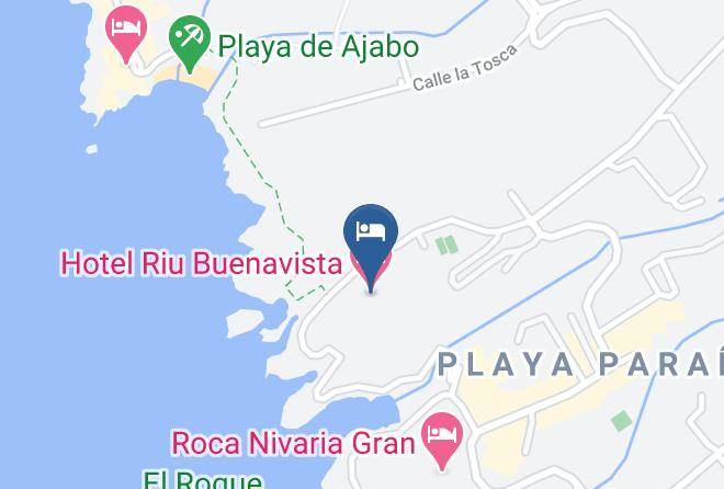 Santa Cruz De Tenerife - Hotel Riu Buenavista Maps