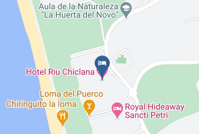 Hotel Riu Chiclana Map