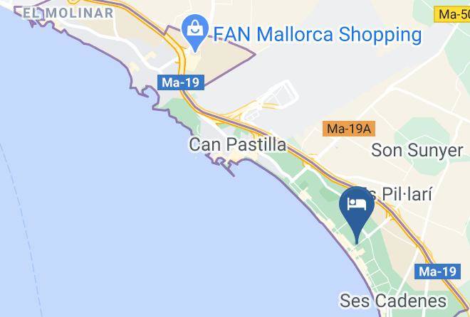Baleares - Hotel Riu Concordia Maps