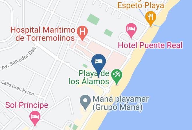 Malaga - Hotel Riu Costa Del Sol Maps